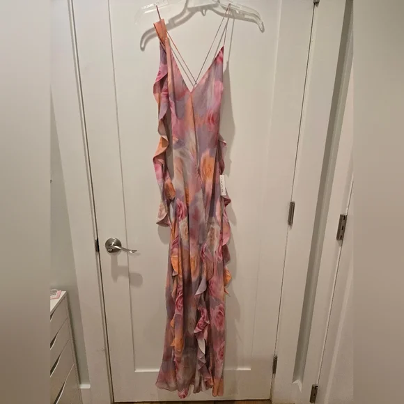 chinese dress ladies Sol Embroidered Maxi Dress